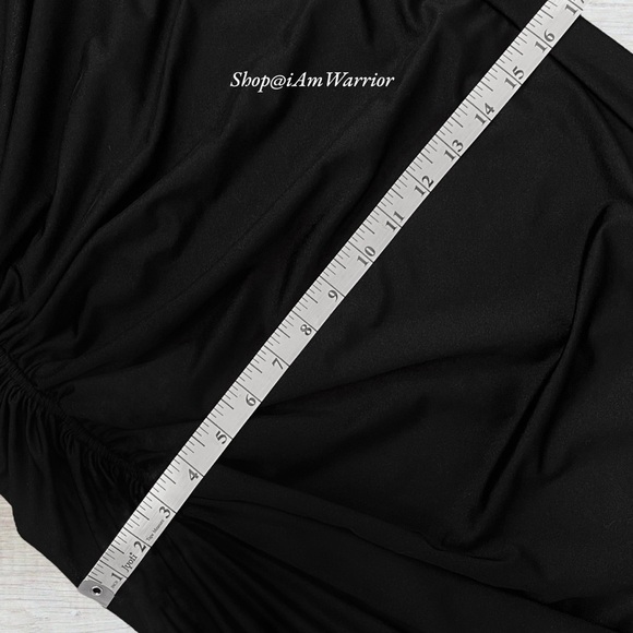 Superdown black bodycon long sleeve open back ruched dress *shop@iamwarrior - Picture 7 of 11